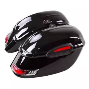 오토바이 사이드백 바이크 스쿠터 클래식 아퀼라 가죽