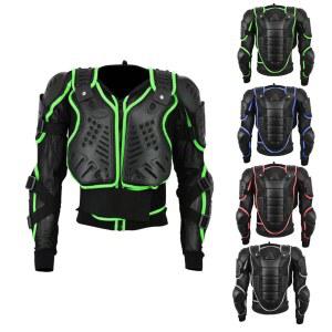 하이브 모토 남성 오토바이 전신 갑옷 재킷 가슴 보호 모터크로스 보호복