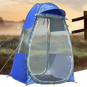 암산코리아 일인용 방풍 방수 텐트 원터치식 낚시 싱글ssu760