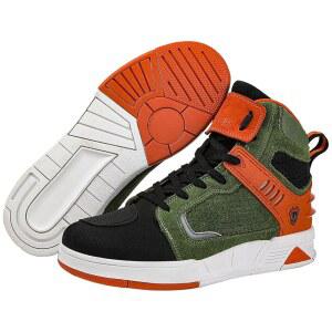 보푸친 모터사이클 가죽 부츠, 스트리트 라이딩 슈즈, 미끄럼 방지 측면 지퍼 슈즈 남녀용