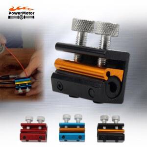 오토바이 스로틀 클러치 브레이크 도구 알루미늄 합금 더블 오일 클립 스쿠터 자전거 ATV 모토크로스 브레이크 부품 윤활 도구