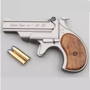 풀메탈 데린저 권청 실총 스틸 0.5배 모형 레밍턴