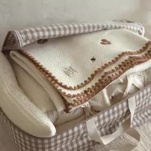 다용도 정리 침구 체크무늬 사계절 파우치 이불