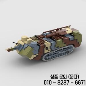 Saint Chamond WW2 군사 탱크 모델 MOC 빌딩 벽돌 전쟁 장비 형 기술 휴일 조립 14세 이상 장난감