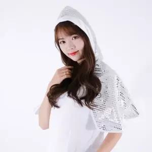 후드망토(스팡클실버) 할로윈의상 파티망토 할로윈파티