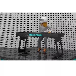 dj 부스 디제잉 콘솔 파티 공연용 장비 클럽박스 선반 턴테이블 믹싱 축제 디제이 높은