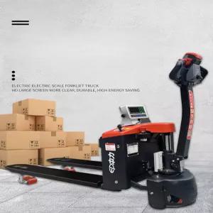 전동 저울 파레트 고정밀 유압 쟈키 스태커 운반 창고 물류