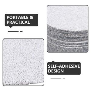 100개 샌딩 디스크 4인치 후크 루프 연마 앵글 그라인더용 메탈 디버링 샌드페이퍼 드릴