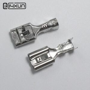 10피스 9.6mm 여성 압착 단자 9.5 2-4mm2 케이블 용 고전류 자동차 커넥터 스페이드 터미널