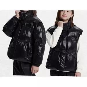 네셔널지오그래픽키즈 K254UPD020 198남여공용 글 2WAY 블랙 숏패딩 베스트 점퍼 170딜 2239491790 1352897