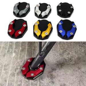 [호환품]범용 바이크 오토바이 사이드 스탠드 커버 자전거 발 확장 킥 Yamaha Nmax Honda 호환 PCX 용 미끄