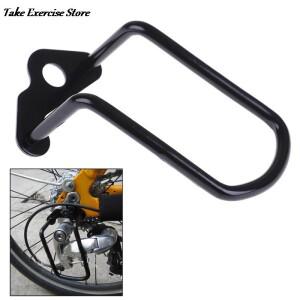 1pc 마운틴 사이클링 변속기 보호 철 프레임 부족 자전거 뒷 행거 체인 기어 가드 커버