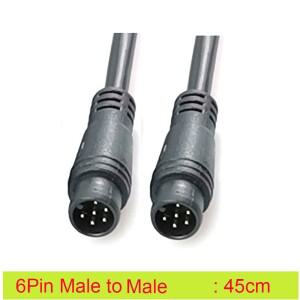 Julet-3 5 6 핀 연장 케이블 방수 커넥터 미니 소형 호환 베이스 Ebike 디스플레이 여성 남성 전기 자전거