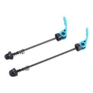 조정 가능 자전거 퀵릴리즈 액슬 알루미늄 스틸 부품 전방 후방 189mm 146mm 꼬치 레버 QR 듀얼