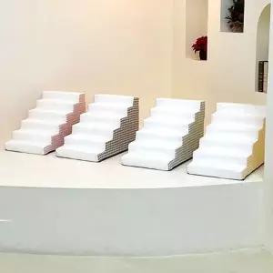 강아지 높은 침대오르기용 6단 계단 U130651 강아지집