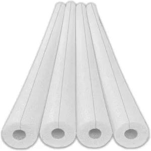 국수 클램프온 표준 크기 폼 면 - 4팩 샤프 에지 프로텍터 코너 가드 패딩 파이프 단열재 DIY 보호