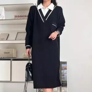 아이우먼 셔츠레이어드흰줄원피스 BSV927M512 빅사이즈