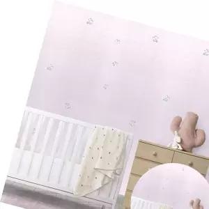 난방벽지 단열벽지 타탄 입체꽃핑크/곰팡이방지 단열재 1mX10m