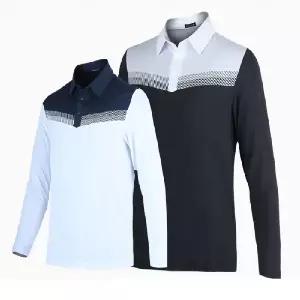 남성카라넥티셔츠 골프티 쾌적한 피팅 기능성 냉감 카라티셔츠 골프웨어 아웃도어