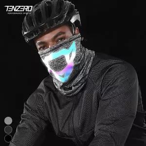 텐제로 겨울 라이더를 위한 고휘도 반사프린팅 방한 라이딩마스크 Bon-2625