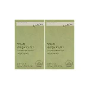 에스더포뮬러 여에스더 비타민D 3000IU 300mg x 30캡슐 x 2박스 /Hb