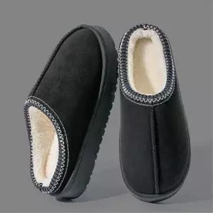 따뜻한 퍼안감 남성사무실화 겨울슬리퍼 3cm 털 20대