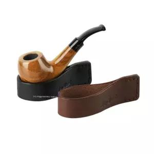 담배대 스탠드 랙 소가죽 파이프 거치대 휴대용