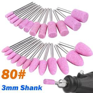 드레멜 로터리 그라인딩 스톤 비트 연마기 드릴용 생크 휠 3M 호환m-30mm 3M 호환m 6mm