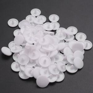 호환 T3 KAM 스냅 프레스 스터드  스크랩북 바느질 버튼  흰색 50 개