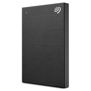 Seagate One Touch, 2TB, 비밀번호 활성화 하드웨어 암호화, 휴대용 외장 하드 드라이브, PC, 노트북 및 Mac, USB 3.0, 블랙(STKY2000400)