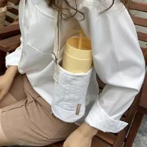 로모주 에코 누빔 텀블러백 물병 파우치 KN-04006