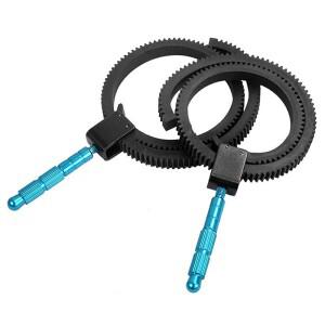 호환 1pcs 조절식 줌 포커싱 카메라 렌즈용 기어 링 핸들 스케일 레버 따르기