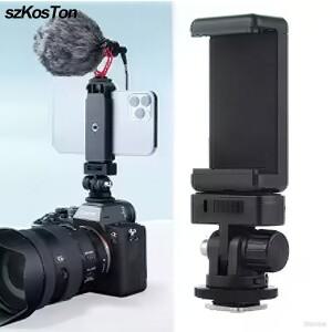 호환 카메라 핫슈 폰 홀더 모니터 플렉시블 삼각대 어댑터 (아이폰  삼성  캐논  니콘  소니 DSLR 콜드슈