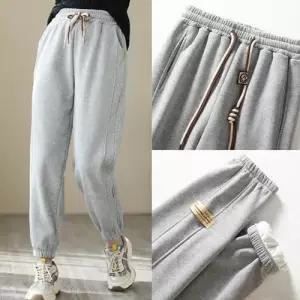 츄리닝 바지 여자 편한 밴딩 간절기 조커 트레이닝 WEE8E75