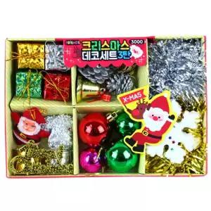 E10]크리스마스 트리 데코세트 3탄 (3개세트)