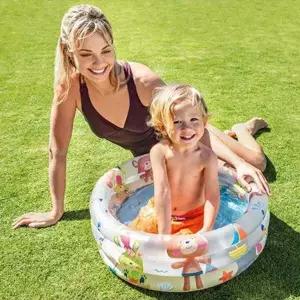 인텍스 공룡 원형 풀장(61x22cm) (유아용) 에어풀장