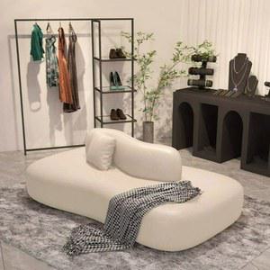 옷가게 양면 소파 로비 베개 장의자 의자 블랙 병원쇼파 대기실 실 160cm