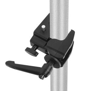 호환 다기능 DSLR 카메라 고정 마운트 클립 사진 스튜디오 니콘 삼각대 액세서리용 캐논 알루미늄 합금 CNC