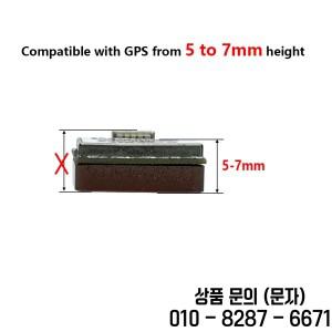 3D 인쇄 TPU GPS 모듈 마운트 브래킷 고정 홀더 RC FPV 드론용 배터리에