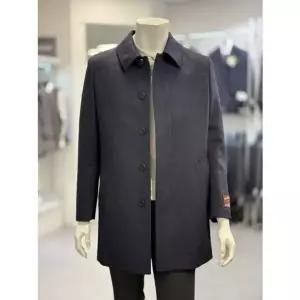 BASSO 세이브존01 네이비 울 블랜드 스탠다드 맥코트 BSZ4CJ16A