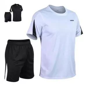 [골드스마일]남성 스포츠 반바지 헬스 트레이닝 러닝 반팔 여름 캐주얼웨어