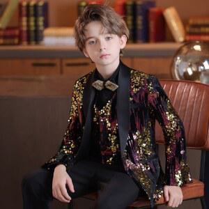 빤짝이자켓 트로트 반짝이 화려한 무대의상