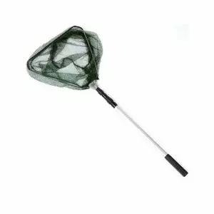 접이식 경량 스틸 삼각 뜰채 낚시용 물고기 건지기망