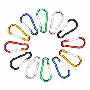 알루미늄암벽등반비너 고강도캠핑카라비너 카라비너 암벽등반