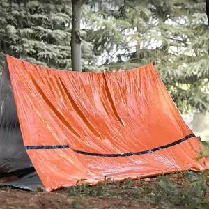 여름캠핑텐트 방수비상그늘막 백패킹용텐트 여름용 비상텐트