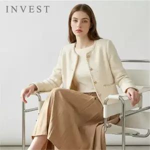 [인베스트] 골드트리밍라인트위드자켓_INI6S1JK1011