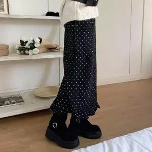 [다잇템] 여성용 울도트 프릴롱스커트_24095186_588872