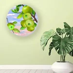 사과그림 재물 풍수 캔버스액자 그림드림 6App-ci30C (KYR-W64CBC5)