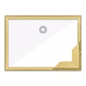 보석십자수액자 25x30 고급형 슬림 앤틱 퓨어골드 (KYR-WB60A21)