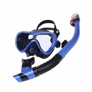 스노쿨링 아로아 고급 스노쿨링 세트(다크블루) 잠수경세트
